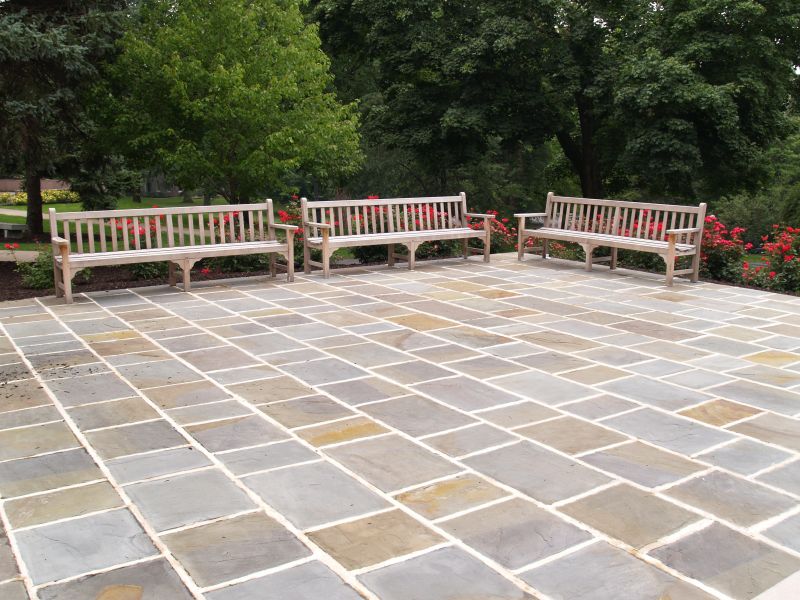 Outdoor Patio Tile Work